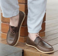 Men Leather Barefoot Shoes