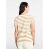 Slub Crewneck Tee with Short Sleeves